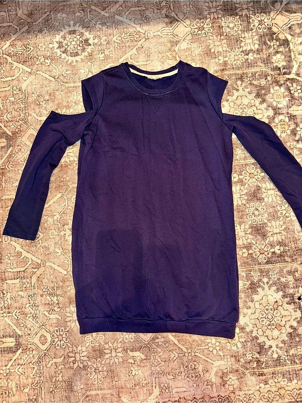 Hayden Long Sleeve Tunic in Navy Girls Size 11/12